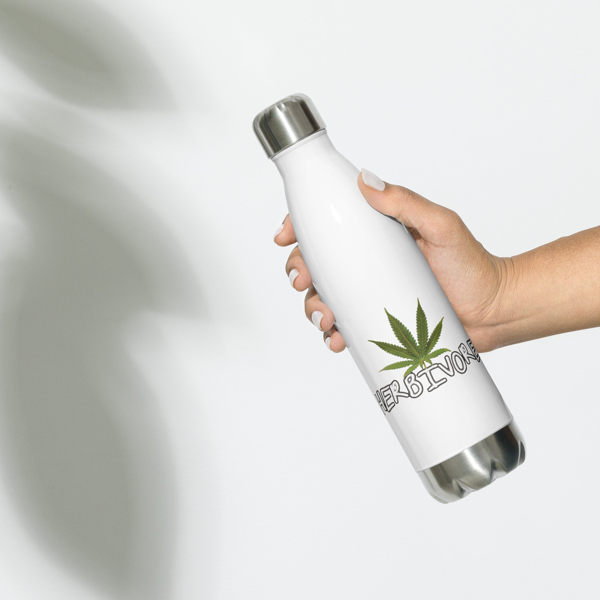 HERBiVORE-Stainless Steel Water Bottle