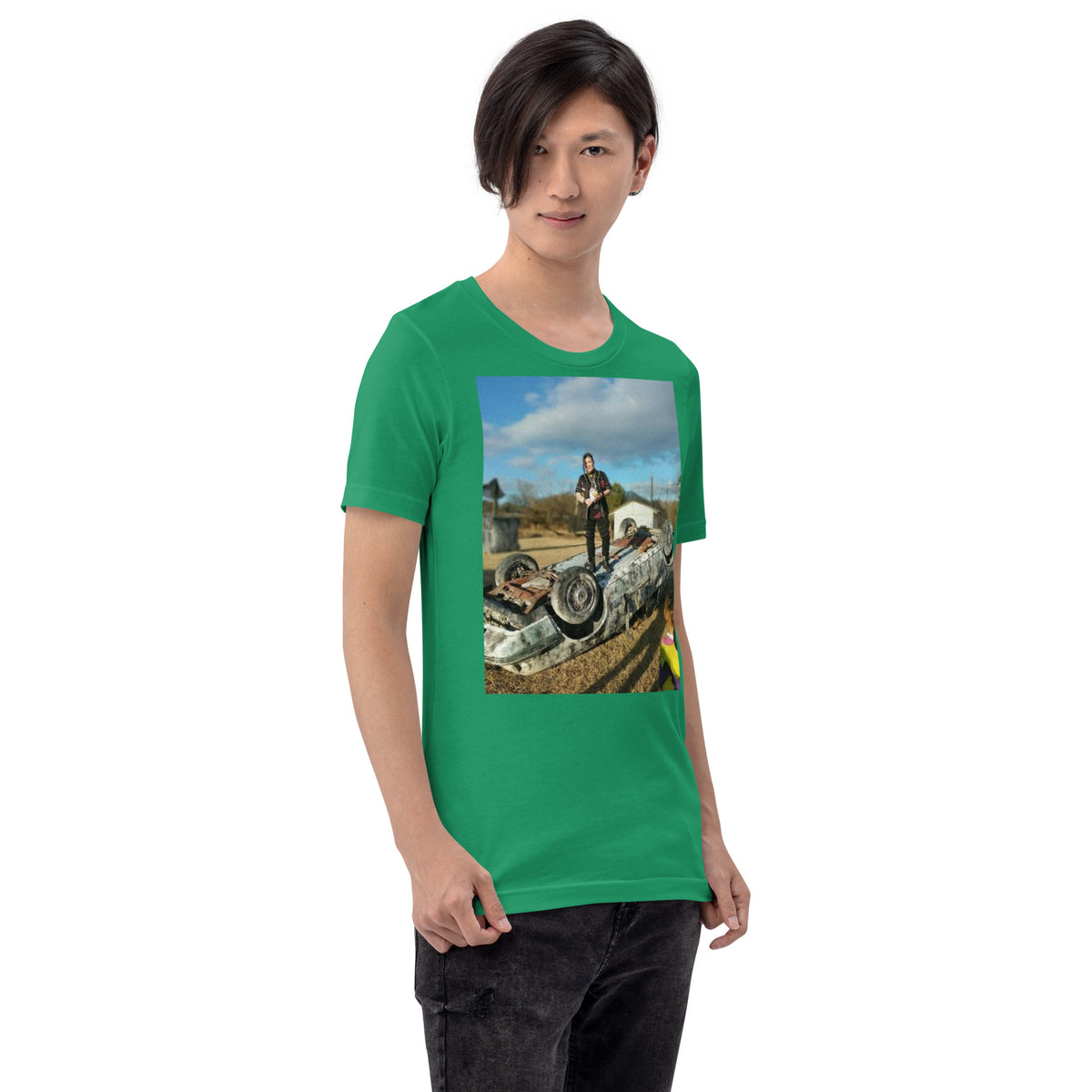 Lady Strange-THINK-Music Video Premium  T-Shirt
